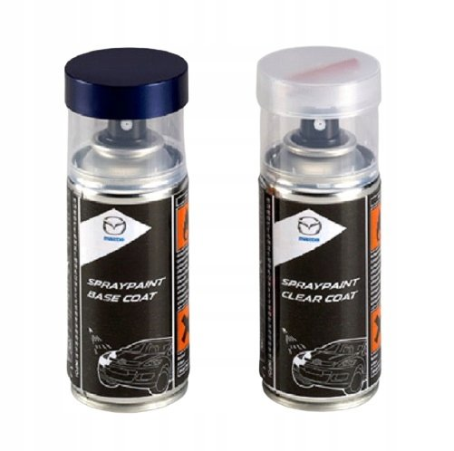 Mazda 25D Snowflake Pearl Aerosol Spray Paint – Groundcoat, Midcoat & Clearcoat 12oz Kit