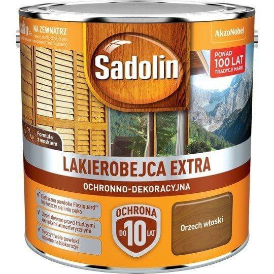 Lakierobejca Extra Orzech Włoski 2,5L Sadolin SADOLIN