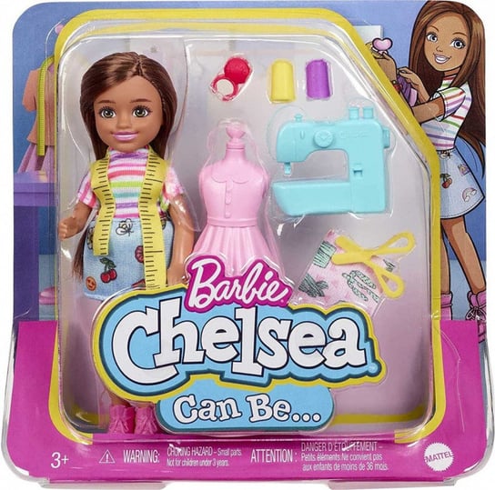 Lalka Barbie Chelsea Możesz być Kariera Projektantka mody Mattel