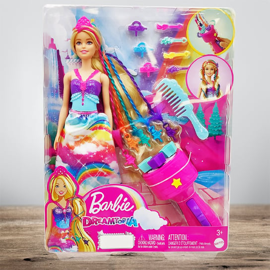 Lalka Barbie Dreamtopia Księżniczka Pasemka Mattel