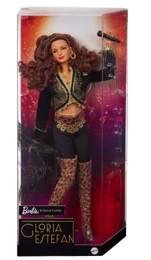 Lalka Barbie Gloria Estefan Lalka Kolekcjonerska Mattel