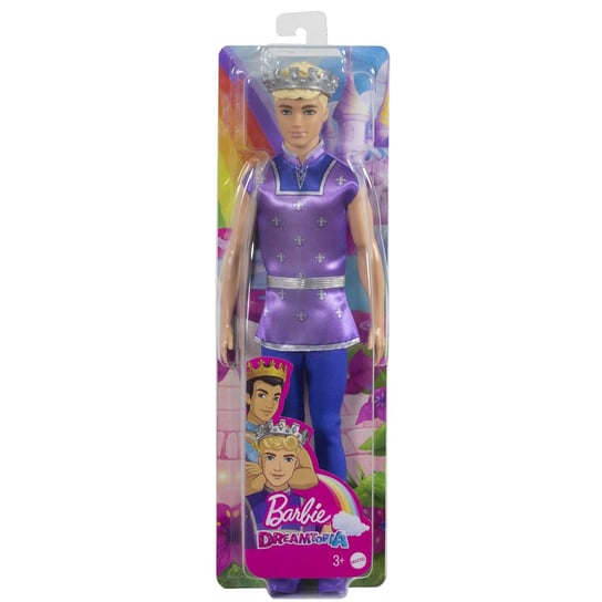 Lalka Barbie Królewski Ken Blondyn Mattel