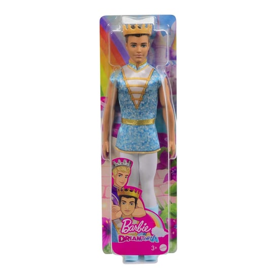 Lalka Barbie Królewski Ken Brunet Mattel