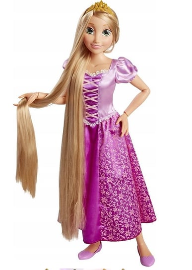 Lalka Disney Rapunzel Roszpunka duża gigant 80cm Księżniczki Disneya
