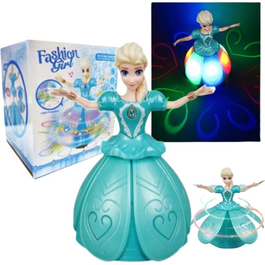 Lalka Elsa Kraina Lodu Tańczy Świeci Śpiewa Frozen Tańcząca Efekty Elza PmHandel