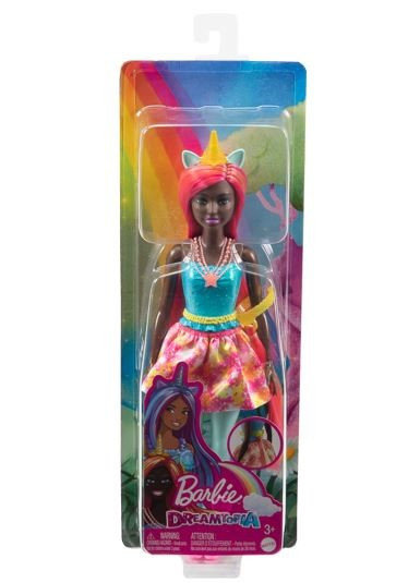 Lalka Jednorożec czerwone włosy Barbie Dreamtopia Mattel