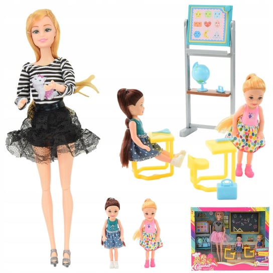 Lalka Nauczycielka Typu Barbie Zestaw Akcesoria Skleplolki