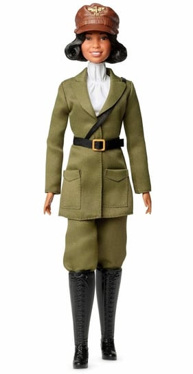"Lalka Pilotki Bessie Coleman - Seria Dla Kolekcjonerów Hjx36" Barbie