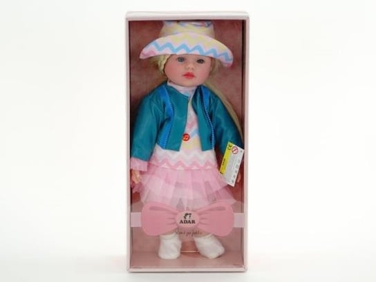 Lalka stylowa 45 cm w letniej sukience w pudełku 520073 ADAR Adar