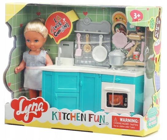 Lalka Z Kuchnią Zabawka Dla Dzieci Trifox