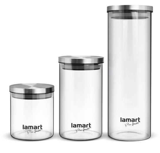 Lamart, Zestaw pojemników szklanych Peut LT6025 Lamart