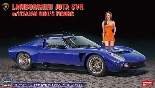 Lamborghini Jota SVR (z figurką) 1:24 Hasegawa 20472 HASEGAWA