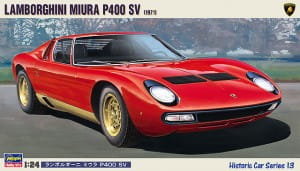 Lamborghini Miura P400 SV 1:24 Hasegawa HC13 HASEGAWA