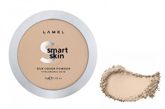 Lamel, Smart Skin Puder Kompaktowy Do Twarzy Silk Cover Nr 401, 8 G Lamel