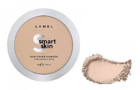 Lamel, Smart Skin Puder Kompaktowy Do Twarzy Silk Cover Nr 402, 8 G Lamel