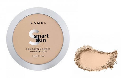 Lamel, Smart Skin Puder Kompaktowy Do Twarzy Silk Cover Nr 404, 8 G Lamel