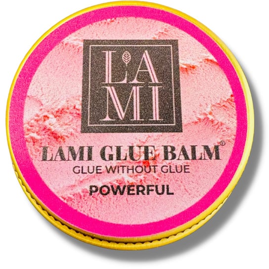 Lami Lashes Powerful Balm Glue, Klej Bez Kleju, Peach Mocny, 20g Project Lashes