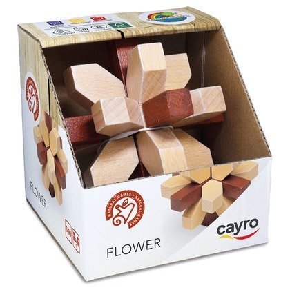 Łamigłówka drewniana Flower (692) Cayro