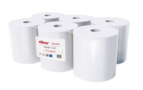 Lamix - Ręcznik Cliver R130/1 a'6 - extra biały LAMIX