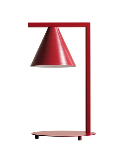 Lampa biurkowa czerwona z podstawką E14 Aldex FORM 1108B15 Aldex