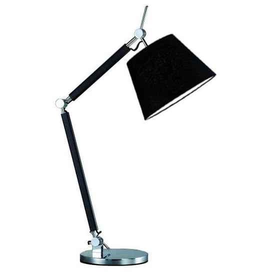 LAMPA biurkowa MT2300-S ALU/WH regulowana stojąca aluminium czarna Inne