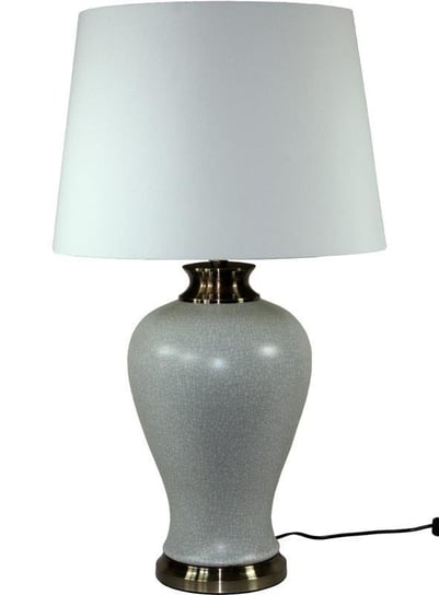 Lampa ceramiczna z kloszem, 76x45x45 cm Pigmejka