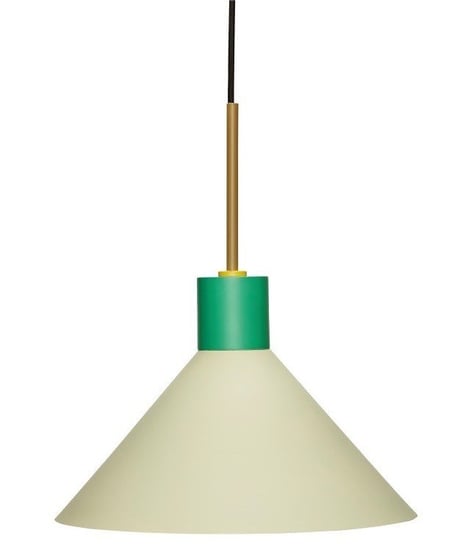 Lampa Crayon, zielona, Hübsch Hubsch Design