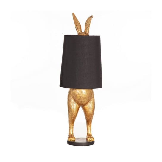 Lampa DEKORIA Gold Rabbit XL, złota, 40x40x117 cm, 60 W Dekoria