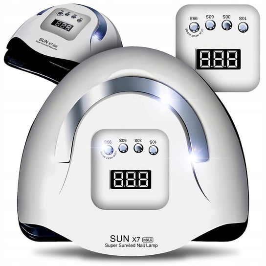 LAMPA DO PAZNOKCI 220W DO HYBRYD ŻELI UV LED SUN X7 DUAL MAX MODEL 2024 Inna marka