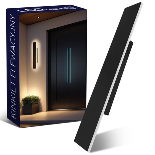 Lampa elewacyjna ogrodowa kinkiet zewnętrzny IP65 ścienny 27W LED CCD 60cm Ledtechnics