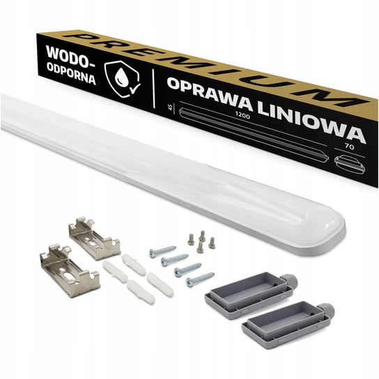Lampa garażowa LED Oprawa Przemysłowa LINIOWA IP65 natynkowa wodoodporna Kobi