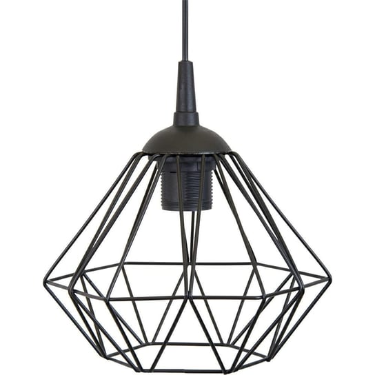Lampa geometryczna Diamond, czarna, 19x19 cm DekoracjaDomu.pl