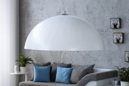 Lampa GLOW, biało-srebrna 150x70 cm Invicta Interior
