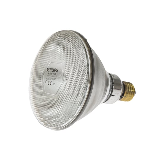 Lampa grzewcza promiennik kwoka żarówka 100W BIAŁA Inny producent