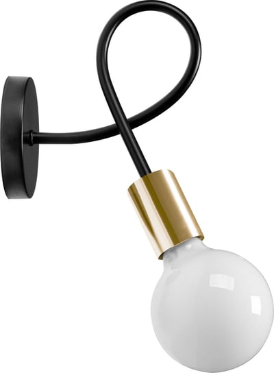 Lampa Kinkiet Ścienny Metalowy Loft Paradise Gold App516-1W Toolight