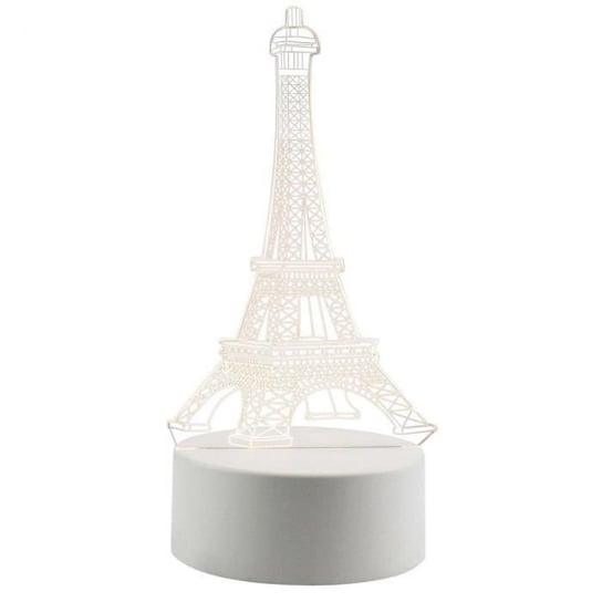 Lampa LED 3D - Wieża Eiffla Inna marka
