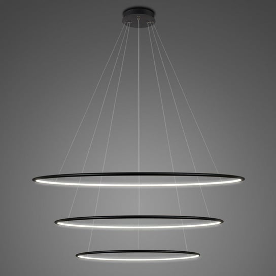 Lampa ledowe okręgi No. 3 100cm 3K czarna ściemnialna ALTAVOLA DESIGN