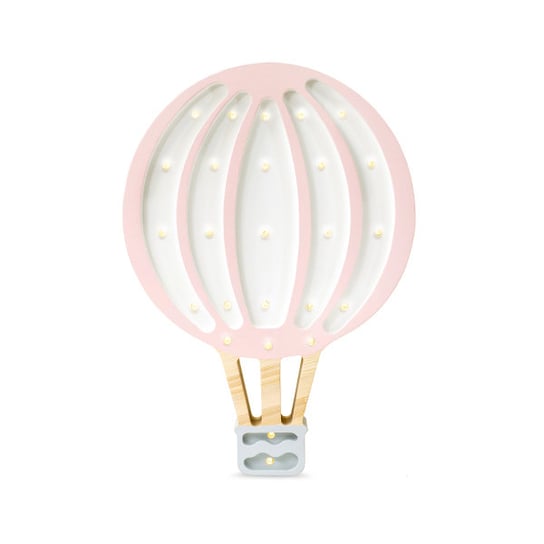 Lampa Little Lights Balon Latający | Powder Pink Little Lights