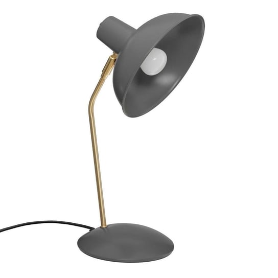 Lampa na biurko ATMOSPHERA Celia, czarna, 21x38 cm Atmosphera