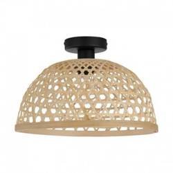 Lampa natynkowa CLAVERDON czarny, drewno E27 40W 43251 EGLO Eglo