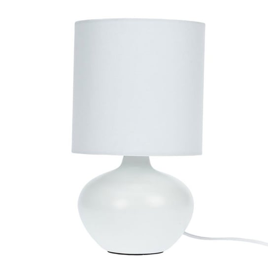 Lampa nocna stołowa QUBUSS, biała, 28x16 cm Intesi