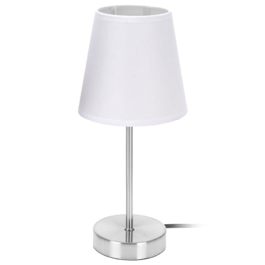 Lampa nocna stołowa QUBUSS, biała, 32x18 cm Inny producent