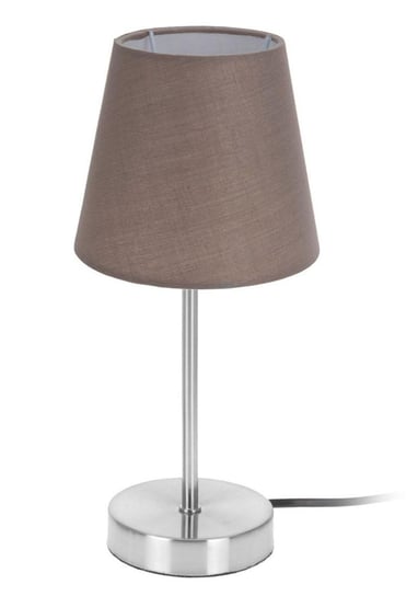 Lampa nocna stołowa QUBUSS, brązowa, 29,5x14 cm 