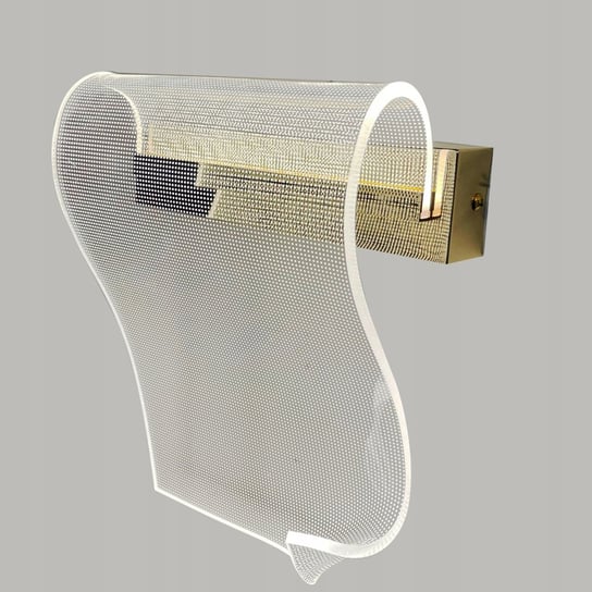 LAMPA nowoczesna ścienna kinkiet LED 3000/4000/6000K 3W 25cm Złoty Confortime