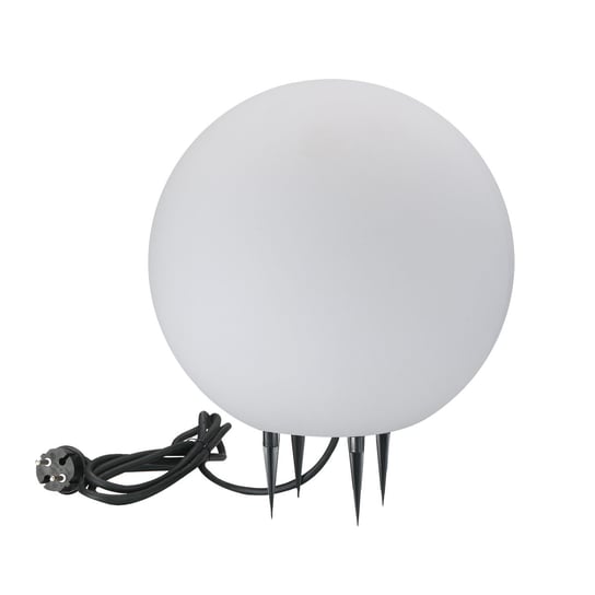 Lampa ogrodowa ARGENTO 30 biała kula 1xE27 220-240V 330383 Sanico Goldlux Goldlux