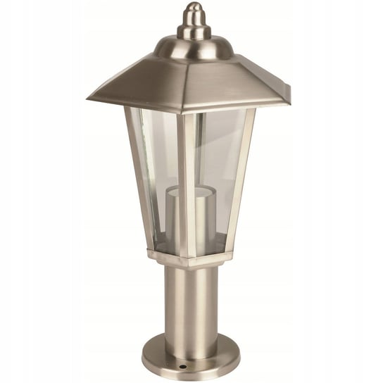 Lampa Ogrodowa LED Zewnętrzna JUPITER E27 Słupek 35cm Złota Satyna Volteno Volteno