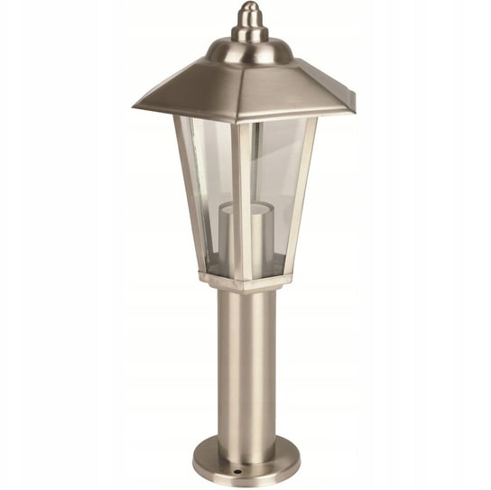 Lampa Ogrodowa LED Zewnętrzna JUPITER E27 Słupek 45cm Złota Satyna Volteno Volteno