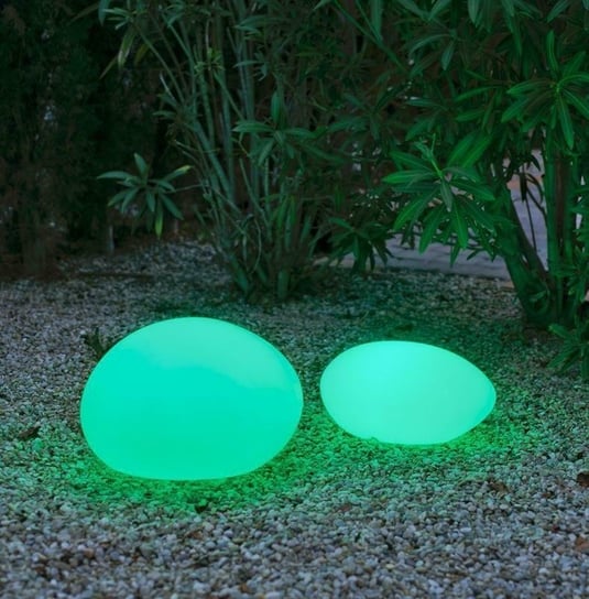 Lampa ogrodowa Petra LUMPT040SSNW solarna LED RGB biała1W King Home