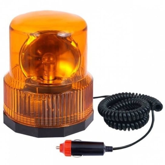Lampa ostrzegawcza obrotowa 24V magnetyczna, pomarańczowa Carmotion