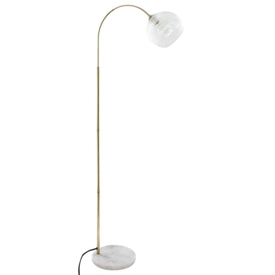 Lampa podłogowa ATMOSPHERA Laye, biało-złota, 150 cm Atmosphera